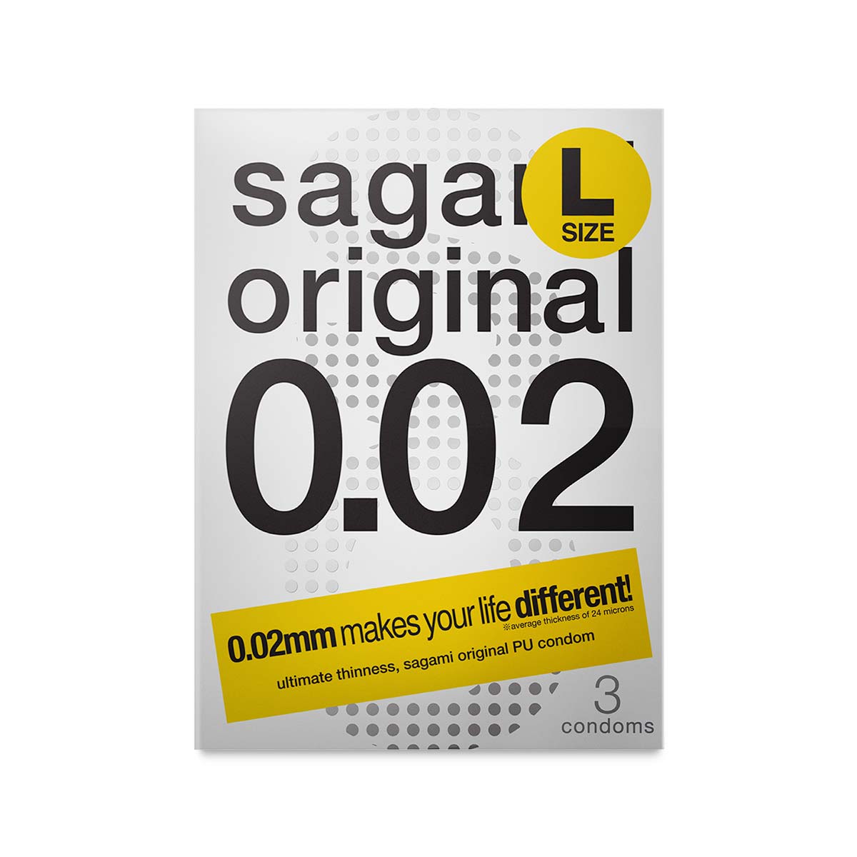 Sagami Original 0.02 L-size 3s
