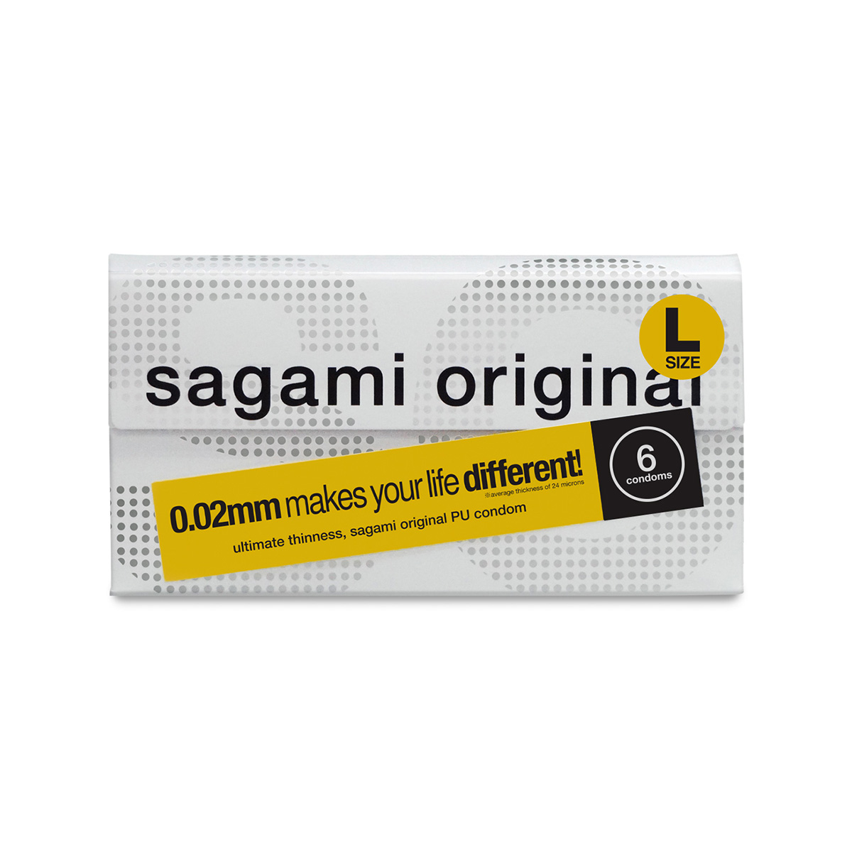 Sagami Original 0.02 L-size 6s